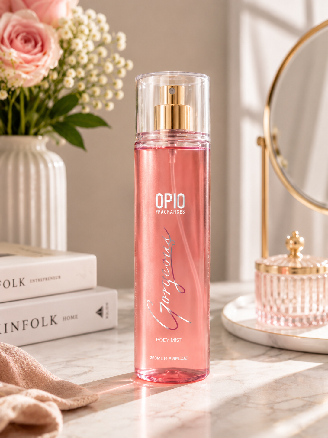 Opio Gorgeous Body Mist for Women – 250ml | Long Lasting Fresh Fragrance