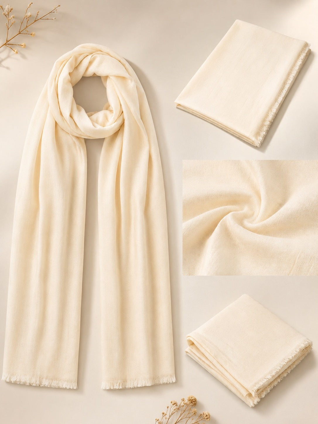 Pure Elegance Plain Women's Stoller | Soft Fashion Wrap